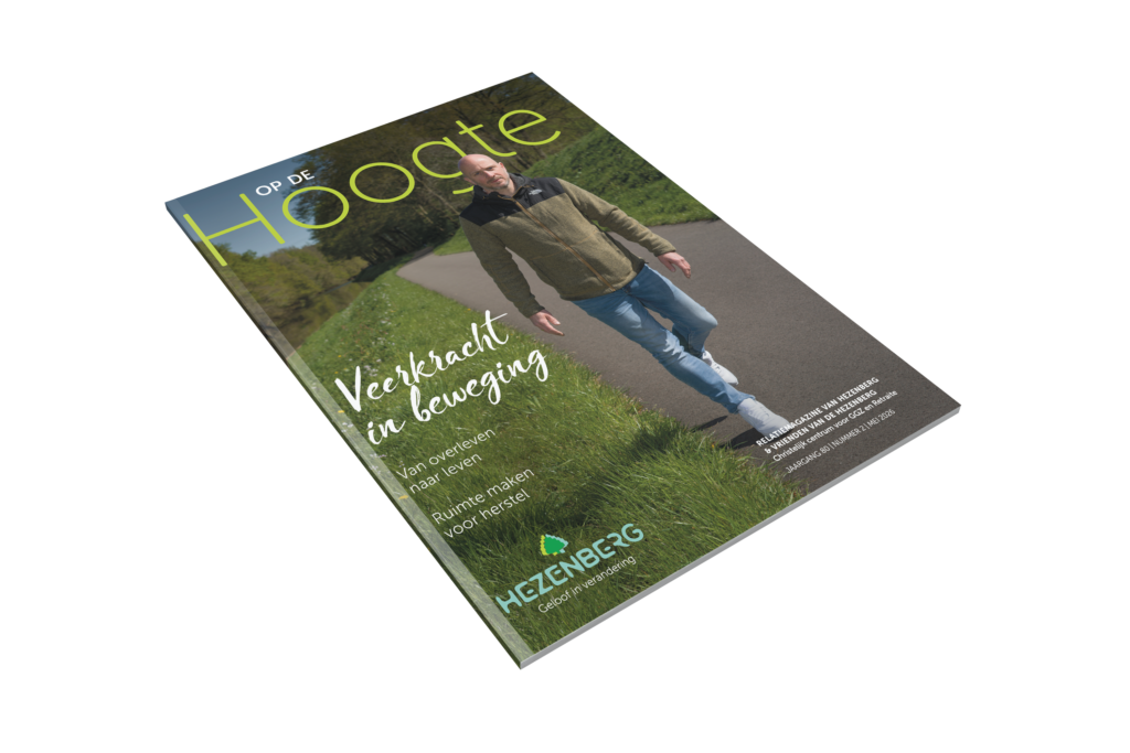 Op de Hoogte "Veerkracht in beweging" - Relatiemagazine Hezenberg mei 2026